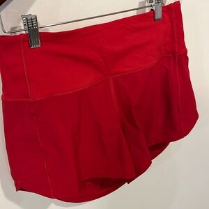 New lululemon Speed Up shorts - 2” inseam, size 6